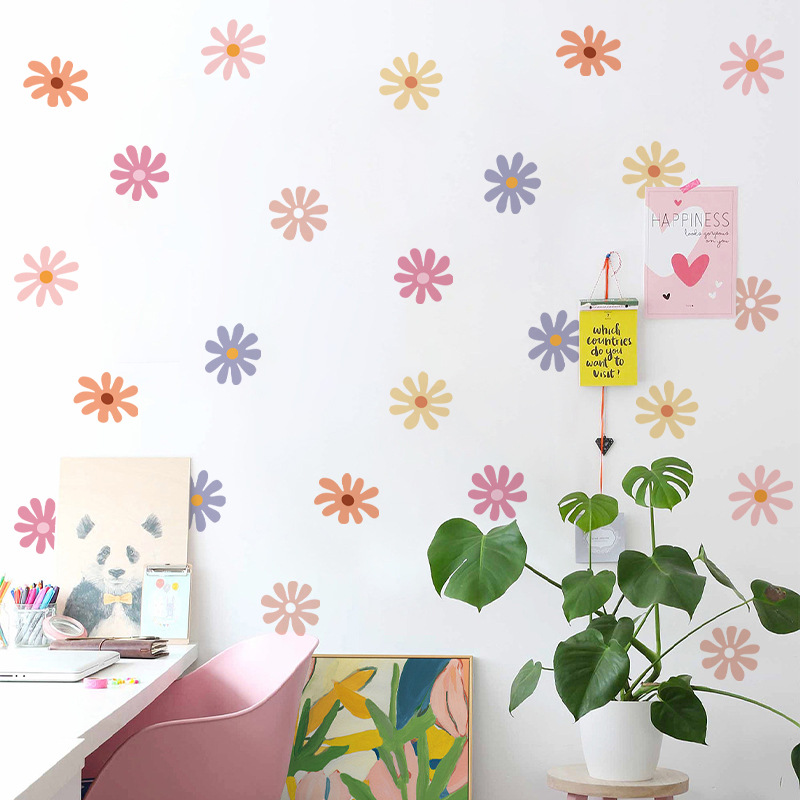 Baby Nursery Peel And Stick Wallpaper - Наклейки на стену с цветочным рисунком