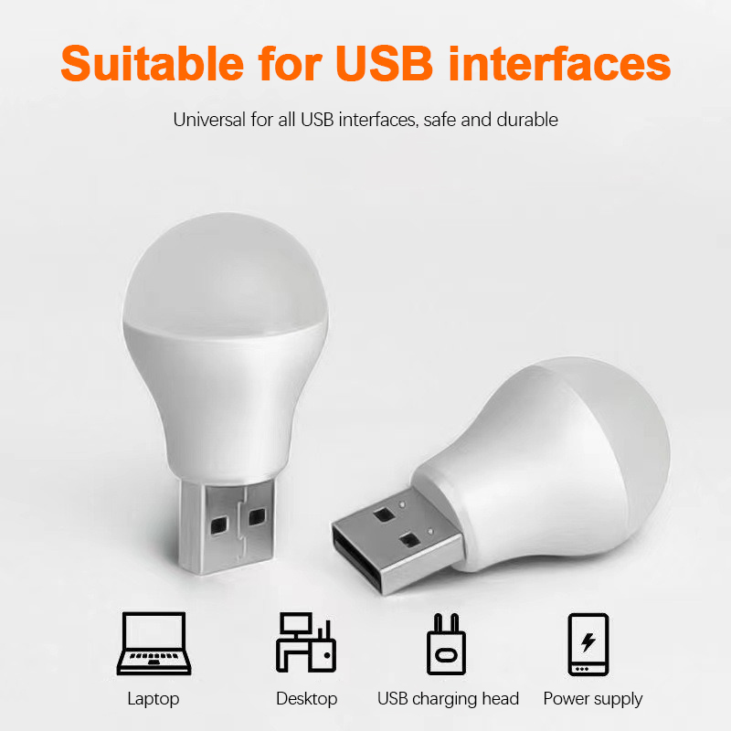 Baby Nursery Light Fixture - 1-5 шт. светодиодный ночник мини-USB светильник
