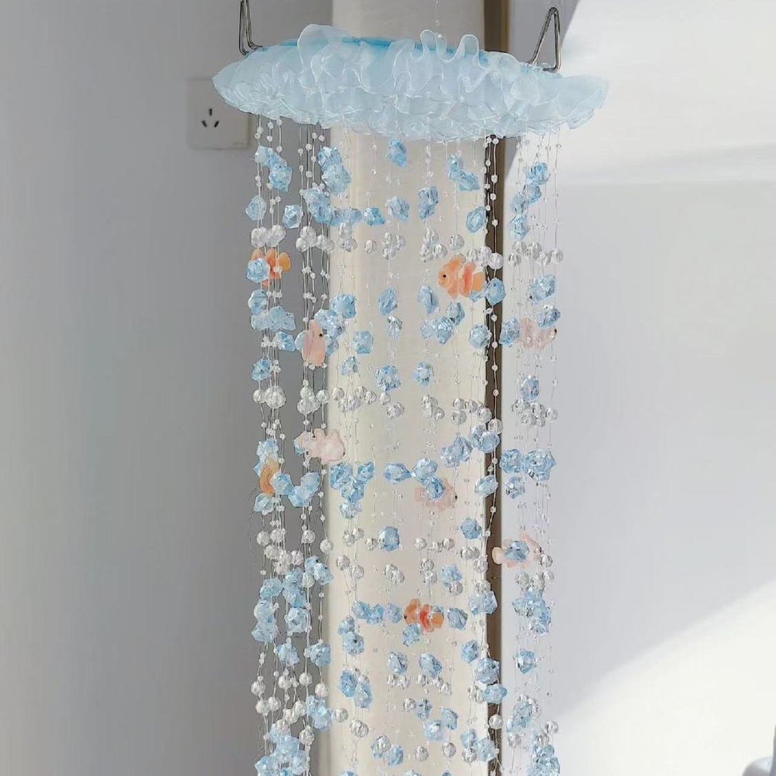 Baby Nursery Decor Girl - Подвесные колокольчики Air Koi для двора,