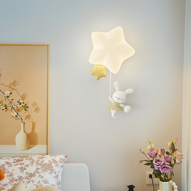 Baby Nursery Wall Lights - Романтическая настенная лампа со звездами для