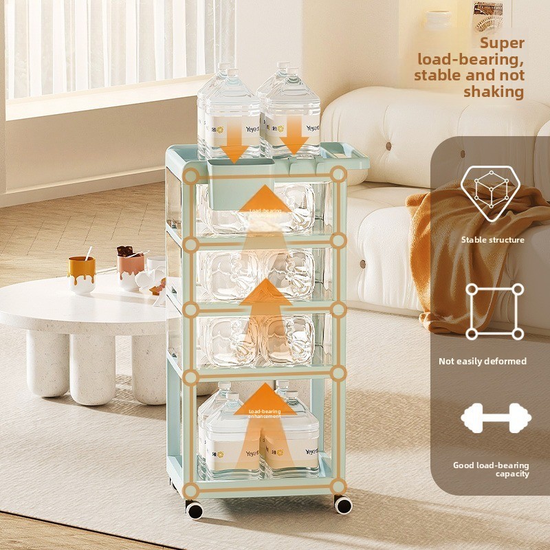 Baby Nursery Trolley - Передвижная тележка для хранения детских вещей,