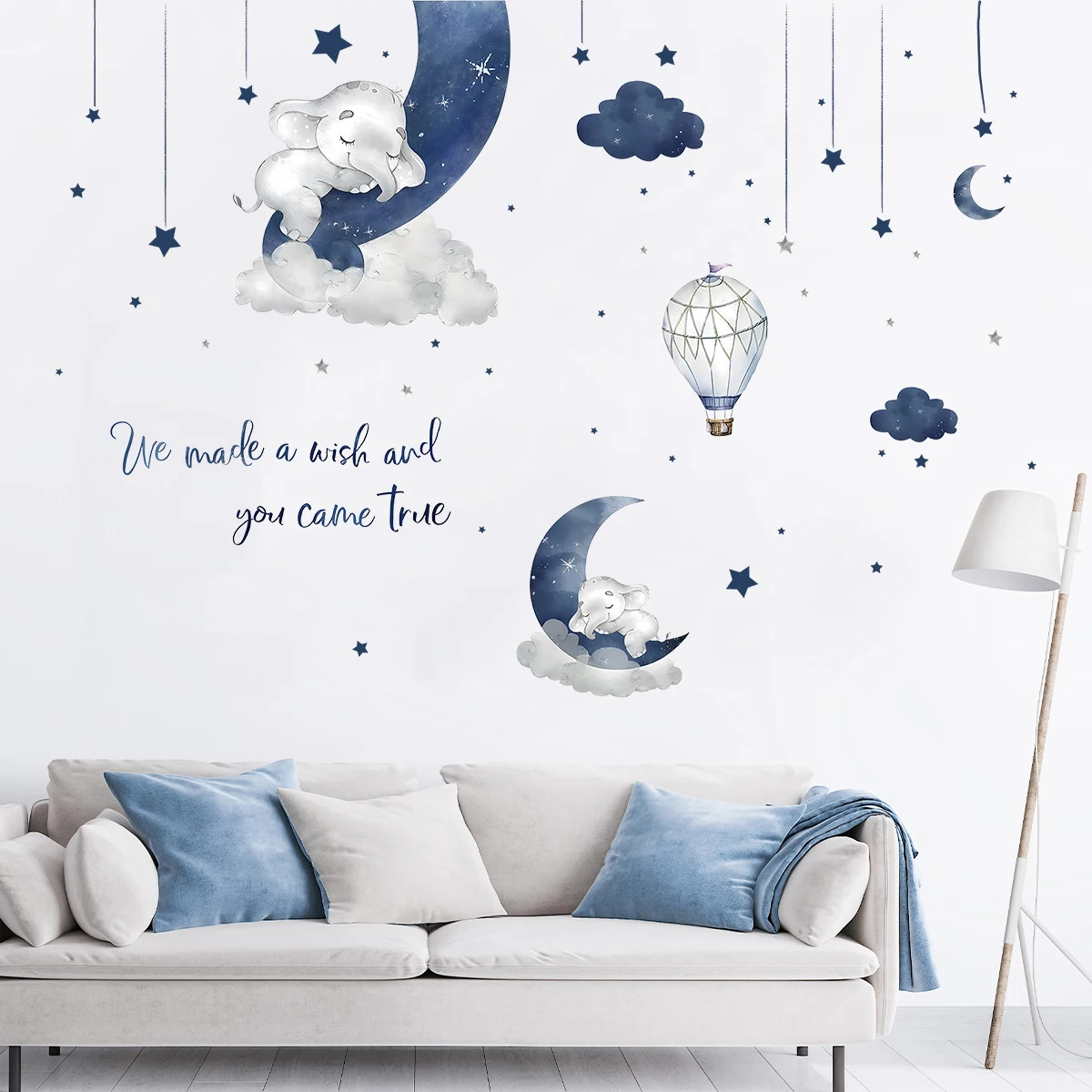 Baby Girl Nursery Quotes - 1 шт., наклейка на стену с