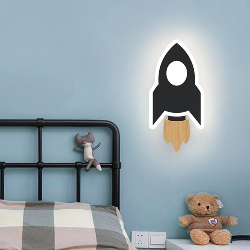 Baby Nursery Wall Lights - Мультяшная светодиодная настенная лампа в виде
