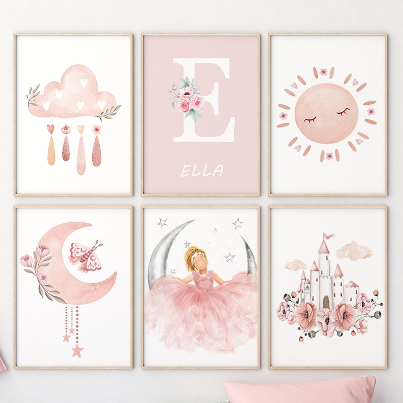 Розовый Ангел Девушка Солнце Л – обзор и цена Baby Nursery Decor Girl