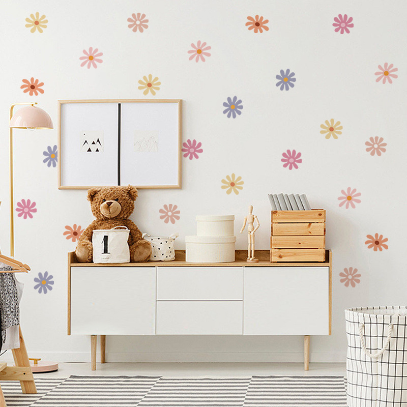 Наклейки на стену с цветочным  – обзор и цена Baby Nursery Peel And Stick Wallpaper