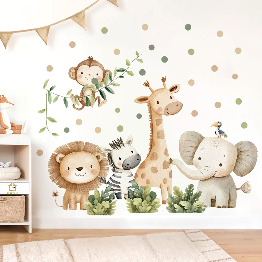 Наклейки на стену в стиле бохо – обзор и цена Baby Nursery Decor Girl