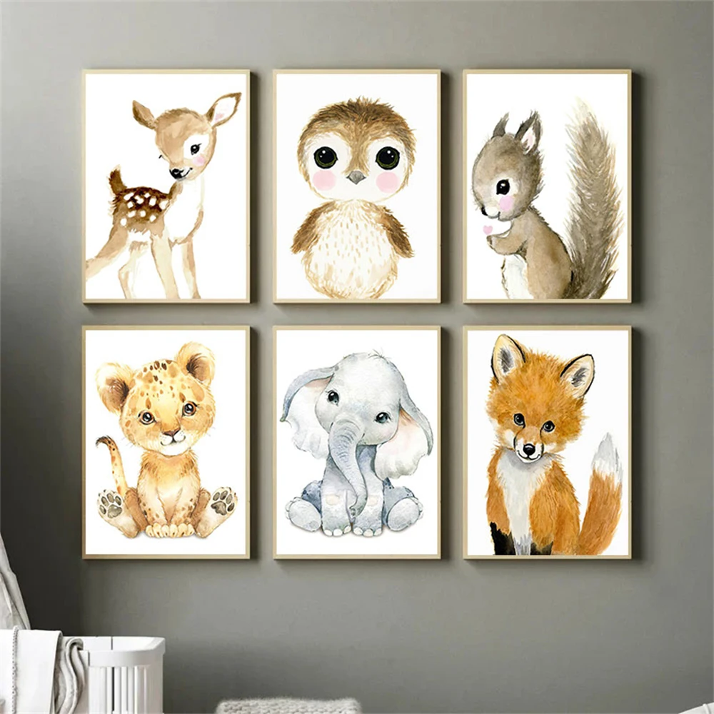 Без рамки, печать на холсте, д – обзор и цена Baby Nursery Frames