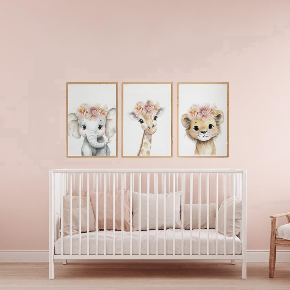 Набор настенных украшений для  – обзор и цена Baby Nursery Frames