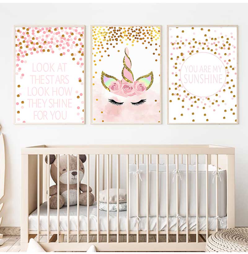Декоративная картина для мален – обзор и цена Baby Girl Nursery Quotes