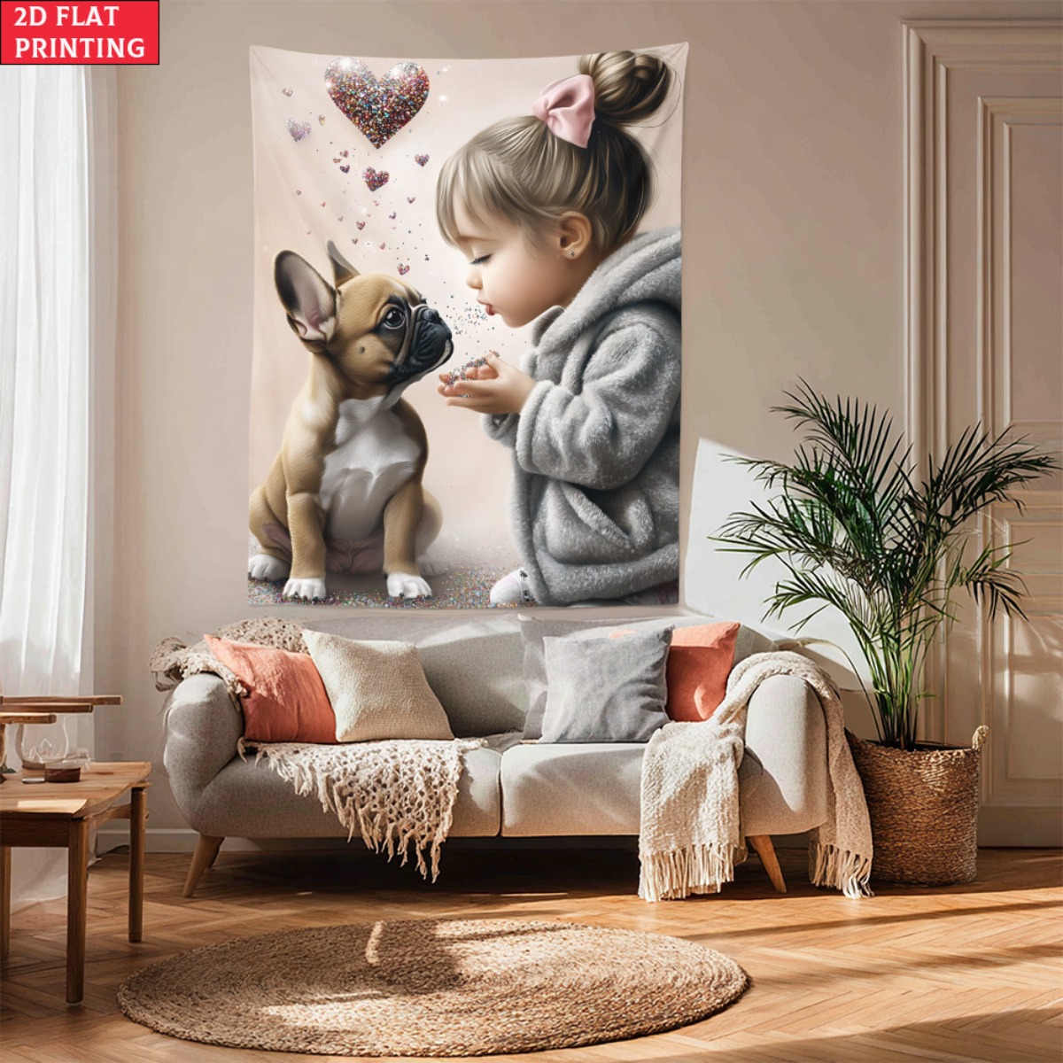 Девушка с французским бульдого – обзор и цена Baby Nursery Decor Girl