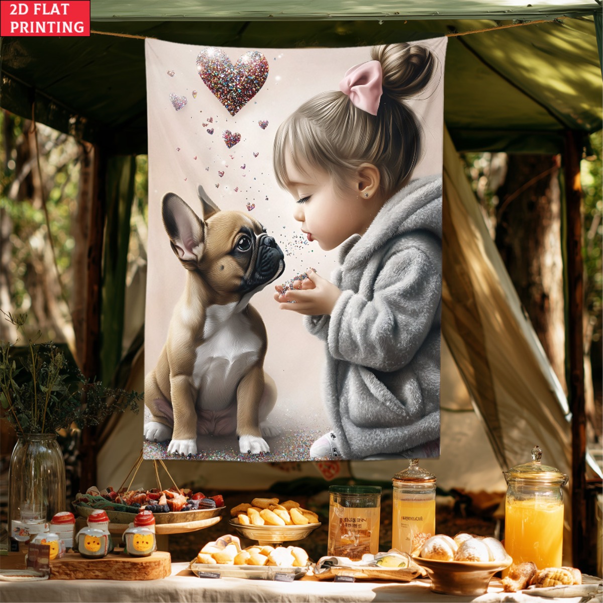 Девушка с французским бульдого – обзор и цена Baby Nursery Decor Girl