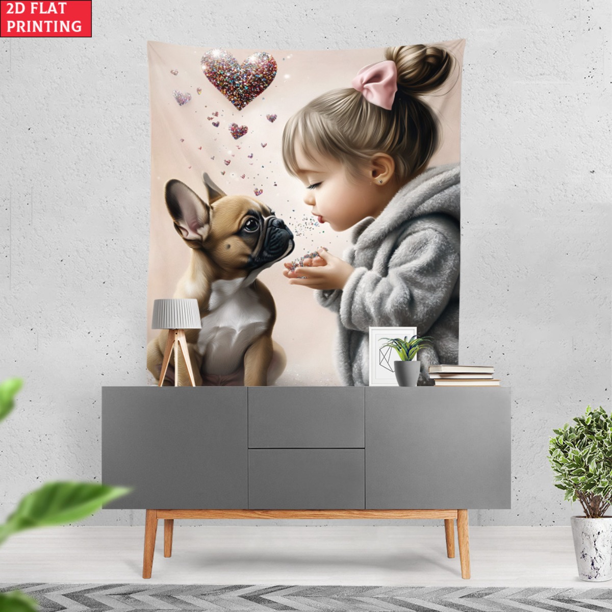 Девушка с французским бульдого – обзор и цена Baby Nursery Decor Girl