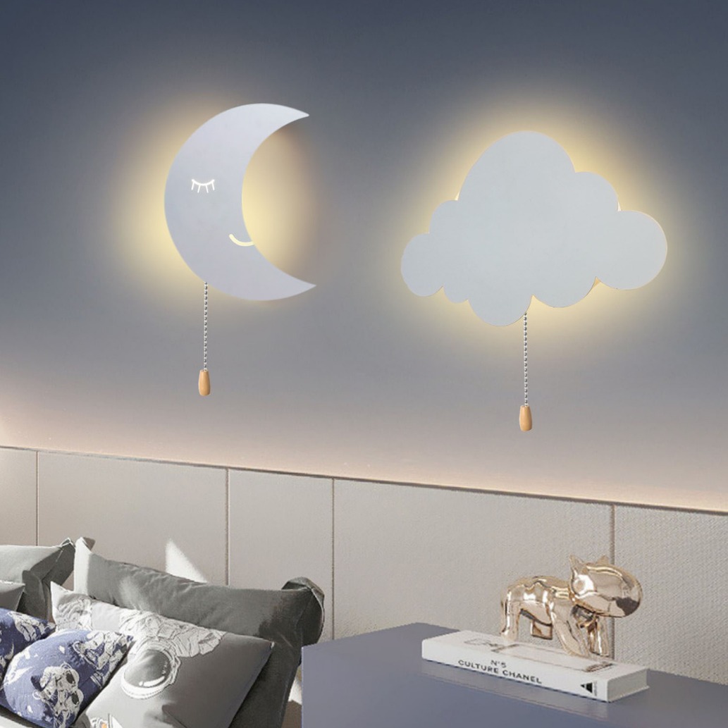 USB-порт, зарядка, питание от  – обзор и цена Baby Nursery Wall Lights