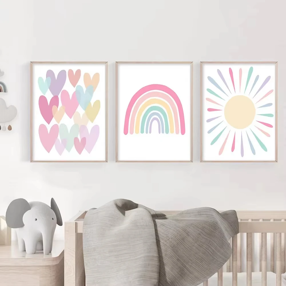 (Без рамки) Постер с мультяшны – обзор и цена Baby Nursery Frames