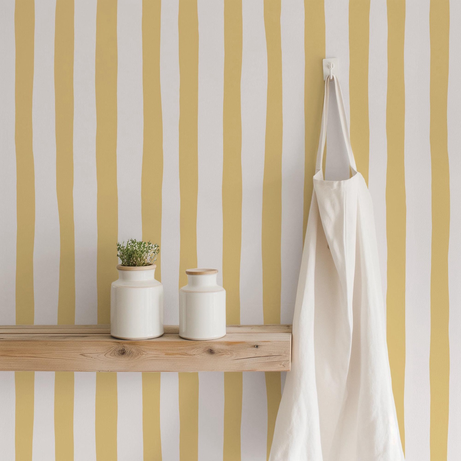 Обои Sunshine Yellow Wobbly St – обзор и цена Baby Nursery Peel And Stick Wallpaper