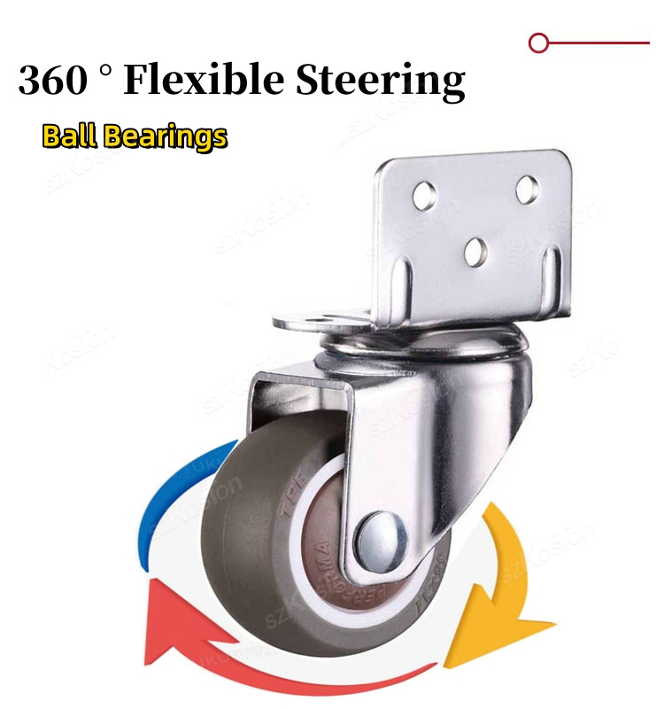 4 шт. L-образные мебельные рол – обзор и цена Baby Nursery Trolley