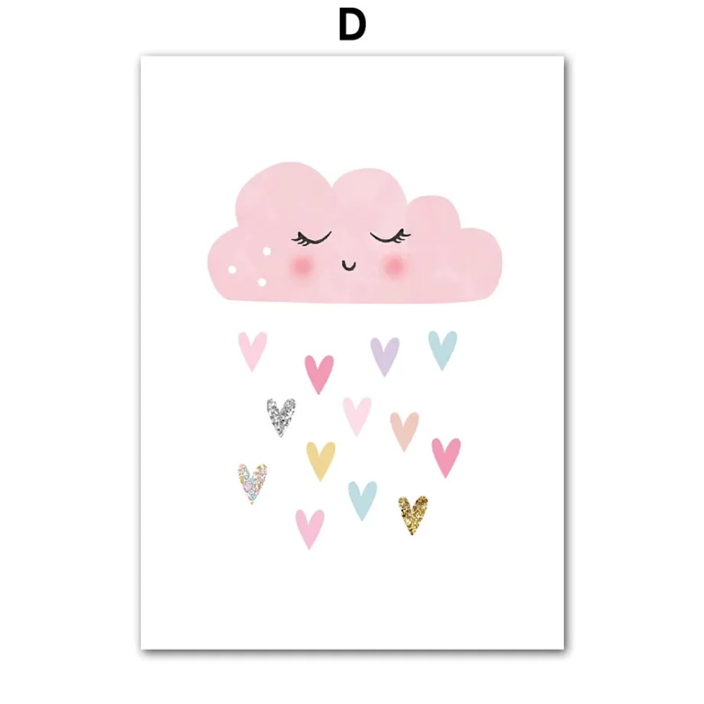 Розовый единорог, кролик, раду – обзор и цена Baby Nursery Decor Girl