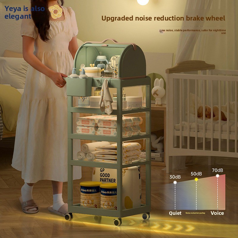 Передвижная тележка для хранен – обзор и цена Baby Nursery Trolley