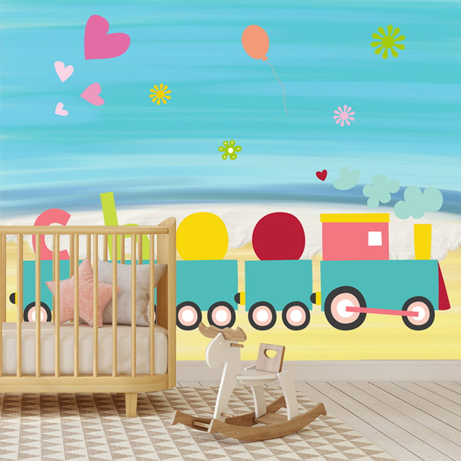 Пользовательские легко наносят – обзор и цена Baby Nursery Peel And Stick Wallpaper
