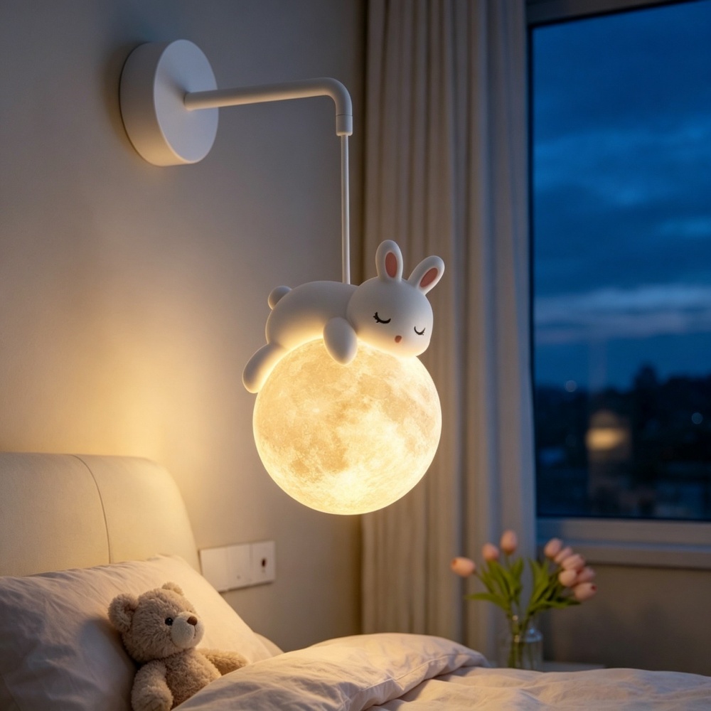 Настенный светильник в виде ми – обзор и цена Baby Nursery Wall Lights