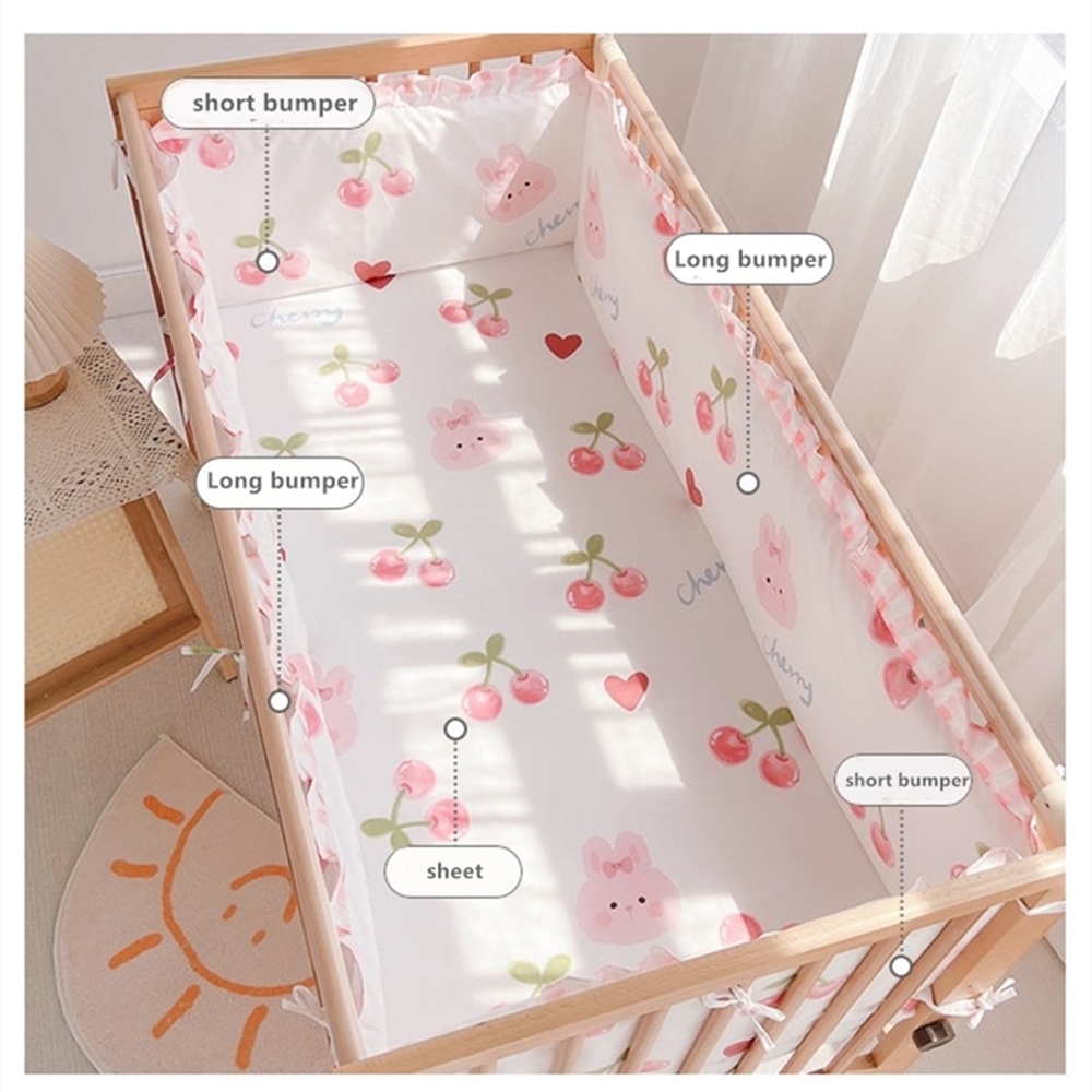 5 шт., комплект постельного бе – обзор и цена Baby Nursery Decor Girl