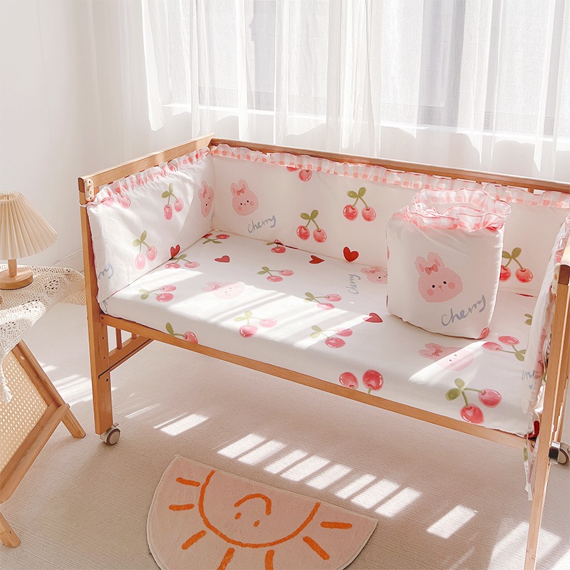 5 шт., комплект постельного бе – обзор и цена Baby Nursery Decor Girl