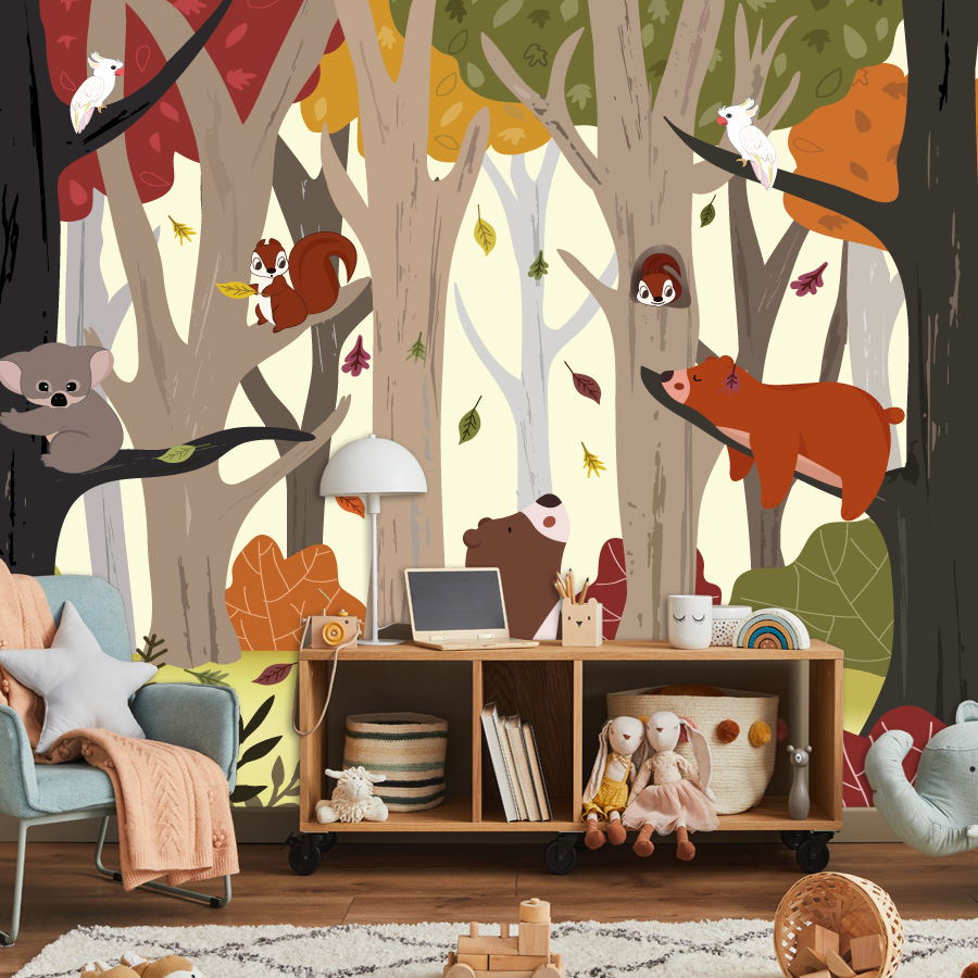25+ Наклеиваемых обоев на зака – обзор и цена Baby Nursery Peel And Stick Wallpaper