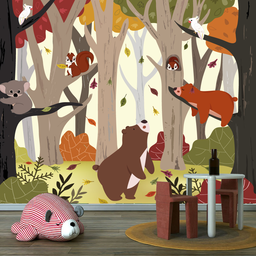 25+ Наклеиваемых обоев на зака – обзор и цена Baby Nursery Peel And Stick Wallpaper