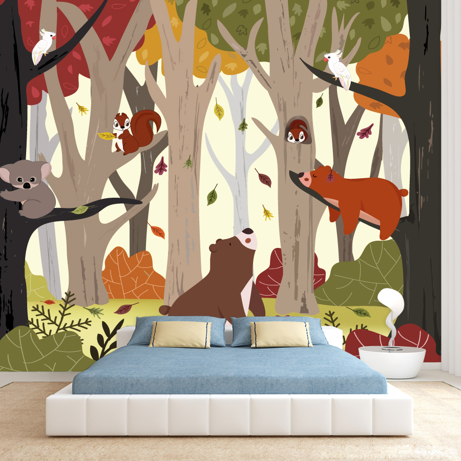 25+ Наклеиваемых обоев на зака – обзор и цена Baby Nursery Peel And Stick Wallpaper